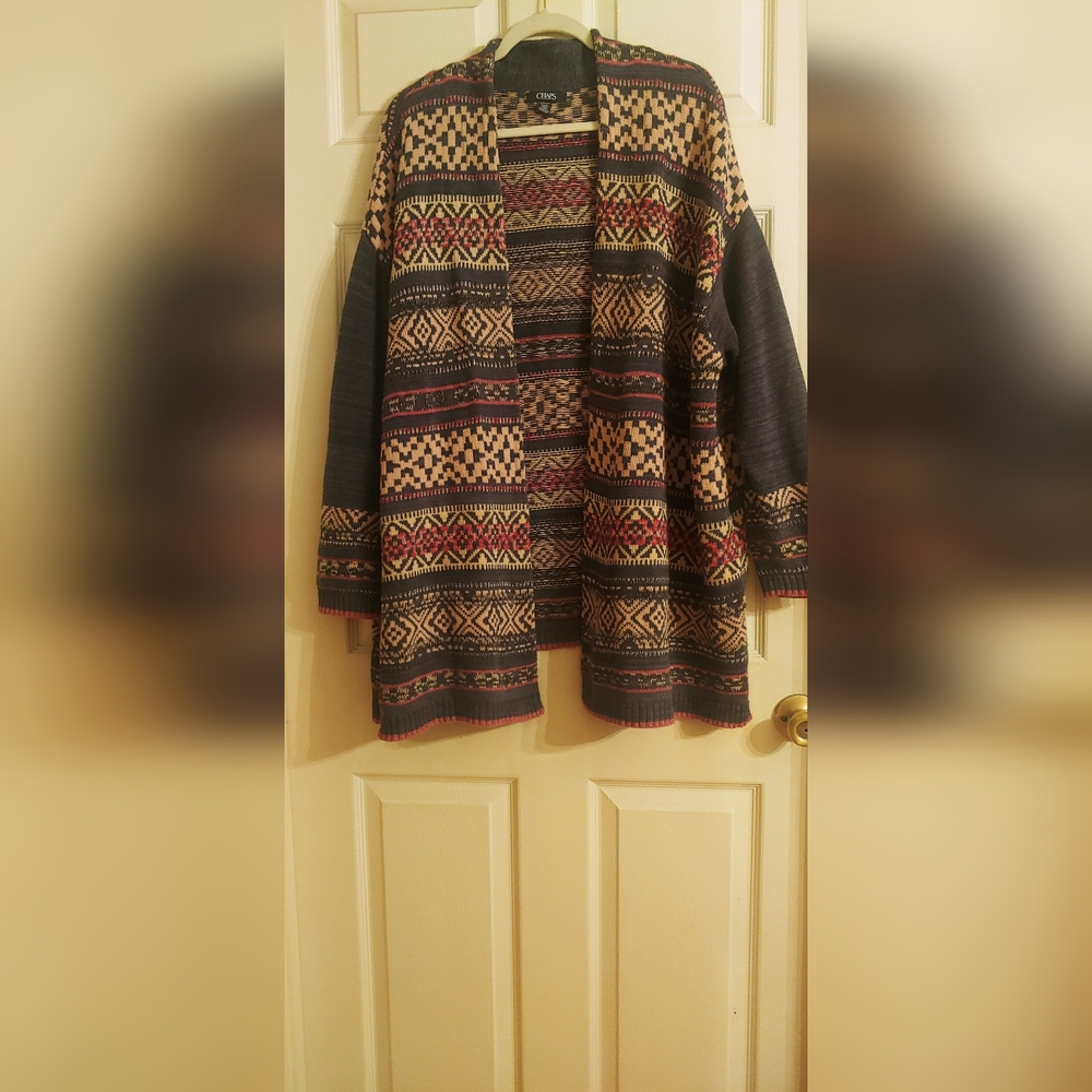 Chapse Knitted Long Sleeve Cover Up